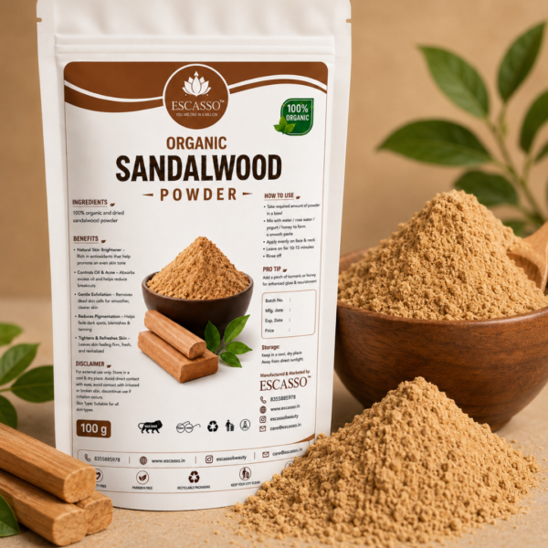 Organic Sandalwood Powder