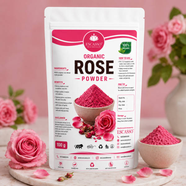 Organic Rose Powder