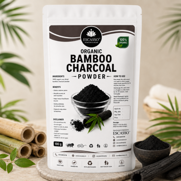 Organic Bamboo Charcoal Powder